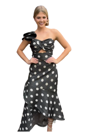 CONJUNTO EN TEJIDO DE PUNTO DE PEPAS