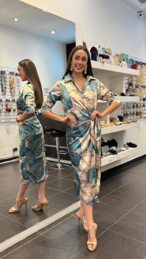 Vestido estilo kimono